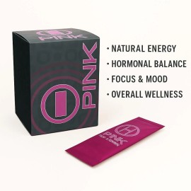 BHIP PINK Natural Energy Drink for Women | Mood, Focus, Hormonal Support
