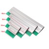 Ergonomic Aluminum Screen Printing Squeegee Silver Aluminum Handle Rubber Blade