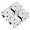 4Pcs SBR16UU Aluminum Linear Ball Bearing Slide Block Units 16mm