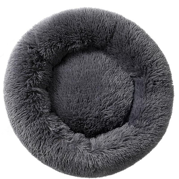 Fhodigogo Donut Dog Bed Small Dog Bed Puppy Dog Bed
