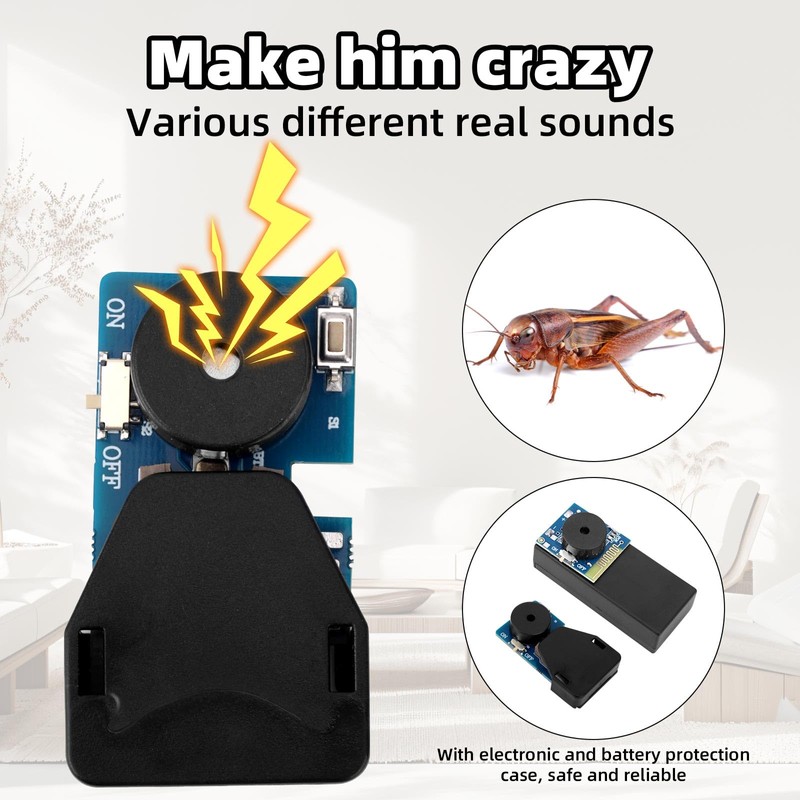 BTFO Cricket Noise Maker and Remote Control Annoying Noise Machine,