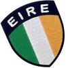 EmbTao Ireland Shield Flag Patch Embroidered Applique Iron On Sew