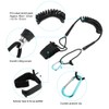 Lixada, Kayak, Canoe Leashes dopadoruri-syu Elastic Coil Boat Safety roddori-syu