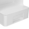 Storage Box Oblique Plug in Design Large Capacity Plastic Pen
