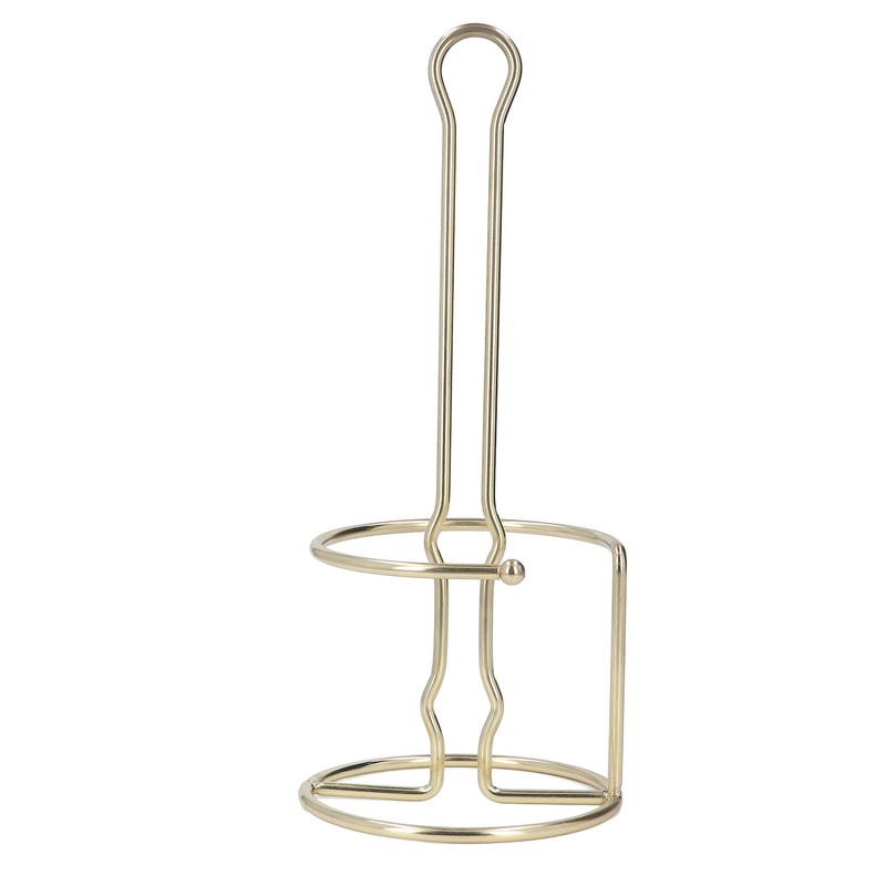 Tissue Reserve Holder Electroplating Bright Vertical Style Gold Iron Easy