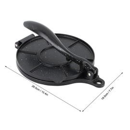 Dough Pressing Machine, Labor Saving Rotis Press Chapati Maker Machine with Foldable Handle for Home Kitchen