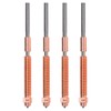 4PCS K2 Plus Nozzles Kit, 0.4/0.6/0.8mm Titanium Alloy Copper Hardened