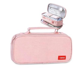 Estuche Práctico de Gran Capacidad Multiusos para Lápices y Artículos de Papelería (Rosa)