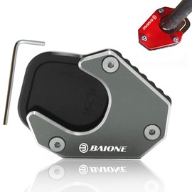 COPART Motorcycle Kickstand Pad Extender Foot Side Stand Extension Pad Support Plate For Honda CRF250 Rally CRF250L 2017 2018 2019 Titanium