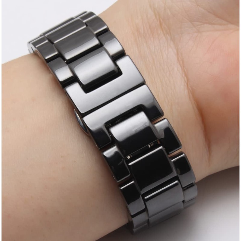 Ceramic Watch Band Universal strap with Quick Release Pins Butterfly