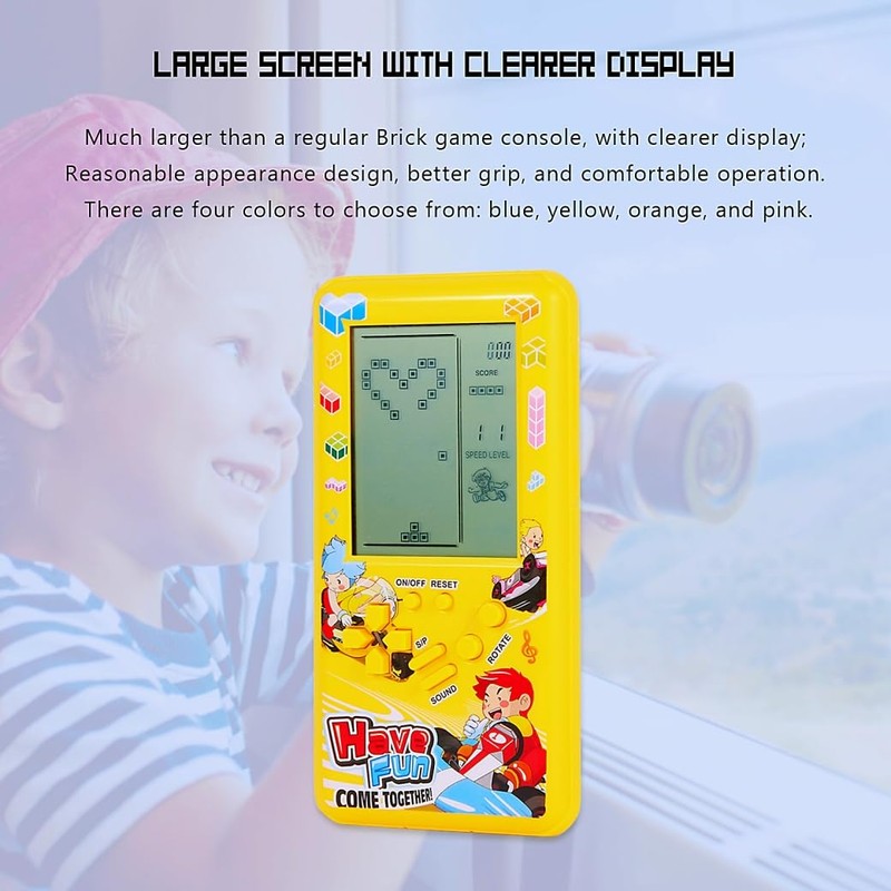 CZT Large Screen Block Game Console with 23 Games x