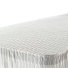 4 Foot Folding Table Cloth White 24x48x29