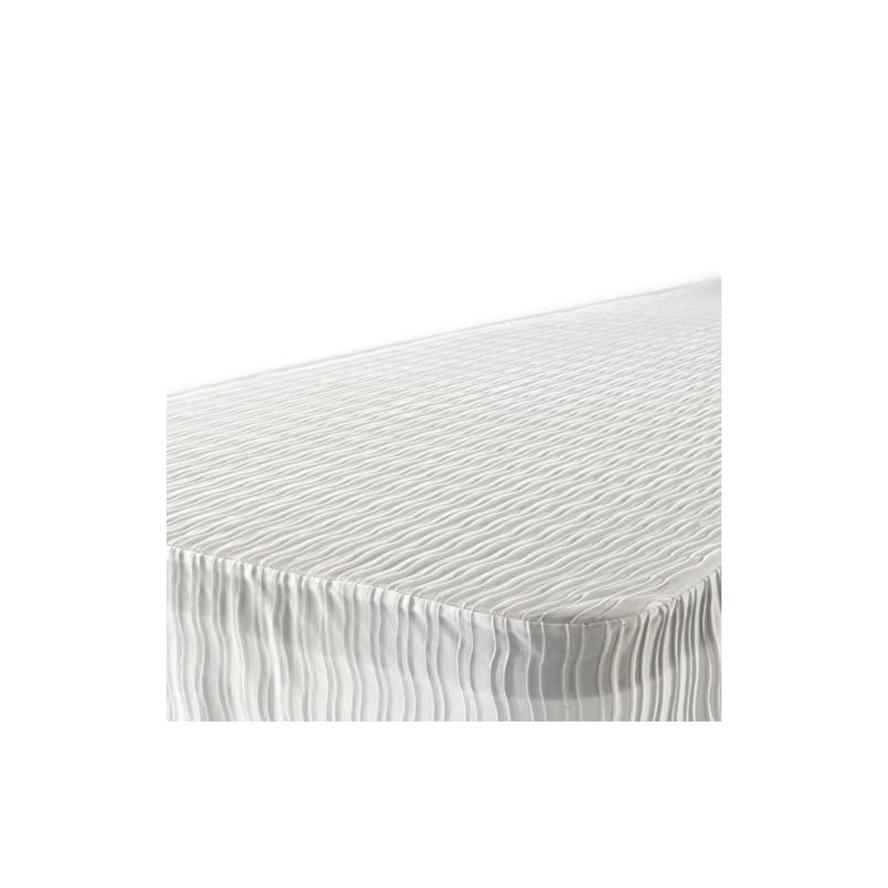 4 Foot Folding Table Cloth White 24x48x29