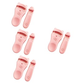 LALAFINA 8pcs Portable Eyelash Curler Professional Makeup Tool for Lasting Curl Ergonomic Design Lightweight Construction for Travel Everyday Use