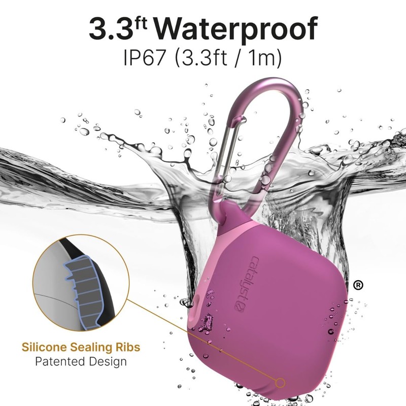Catalyst Waterproof Case AirPods (4th Generation) Rose Pink - Waterproof,