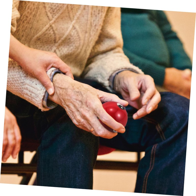 Outanaya 1 Pair Hand Therapy Balls for Elderly Chinese Massage