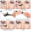 Sibba 10 Pairs False Eyelashes Russian Strip Lashes Fluffy Wispy
