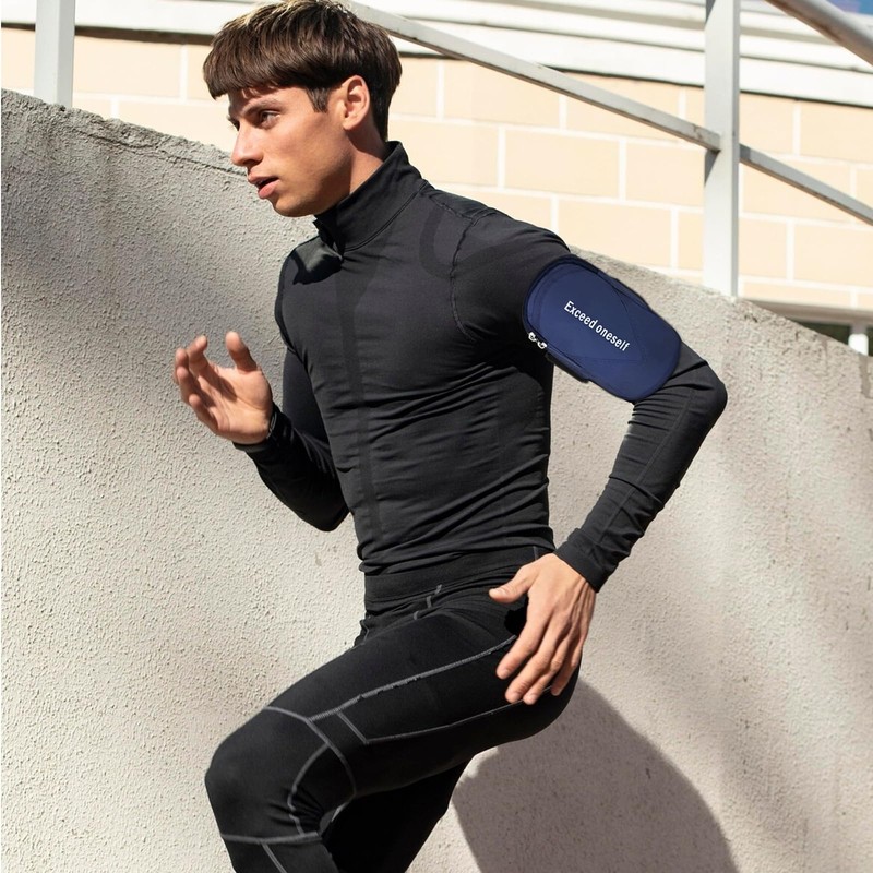 WisePoint Running Armband, Oxford Cloth Running Phone Holder Light Reflecting