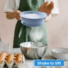 Multifunctional Flour Sifter Set, Mesh Sieve with Scraper, Egg Separator,