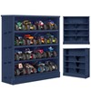 Felt Monster Trucks Display Case, Wall-Mounted Display Case Fit for