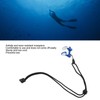 Diving Nose Clip Adjustable Aluminum Alloy Professional Swimming Nose Plug