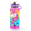 Cute Water Bottle for School Kids Girls, BPA FREE Tritan