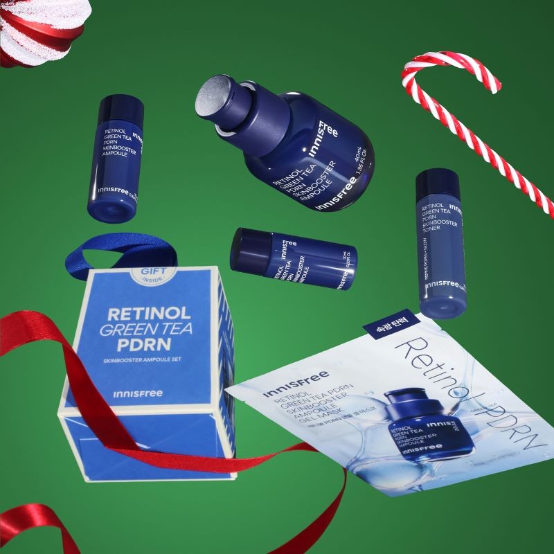Innisfree [이니스프리][아모레몰ONLY] 레티놀 PDRN 앰플 기획세트 [Innisfree][AmoreMall ONLY] Retinol PDRN