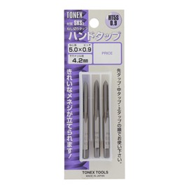 tonex Hand Tap Set 5 X 0.9 mm HT5S X 0.9