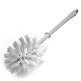 Hygoclean Toilet Brush, White, Length: 35 cm, Diameter: 8 cm, Pack of 5
