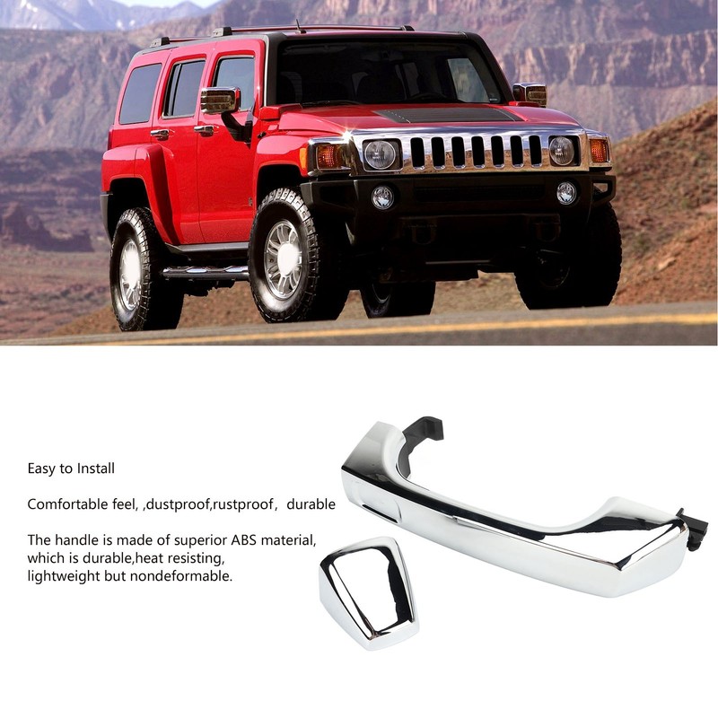 Automotive Exterior Door Handle 1253074667 Door Handle End Cap Replacement