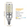 BHCH LED Corn Bulbs, E26 Edison Screw Bulbs, 12W, 100W
