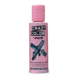 Crazy Color Semi-Permanent Hair Colour Dye Pine Green 46 - 100 ml, Pack of 1 (1 x 115 g)