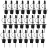 24 Pack Liquor Pour Spout, Stainless Steel Classic Bottle Pourers
