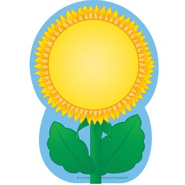 Sunflower Large Notepad- Inspired Classroom/ School Crafts Projects, Spring Decorations, and Kids Crafts Projects.