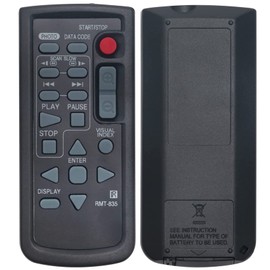 VINABTY RMT-835 Remote Control Replacement Suitable for Sony Video Camera HDR‑PJ580E PJ790E PJ820E CX900E XR350 CX370 PJ760 CX760 PJ79 HDR-CX500V HDR-CX500VE HDR-CX505VE HDR-CX520 HDRHDR-CX520E