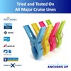 Colourful Cruise Ship Towel Clips for Sun Loungers, Cruise, Beach