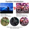Abnaok Spoke Reflectors 36 Pieces, 360° Visibility Spoke Reflectors Set,