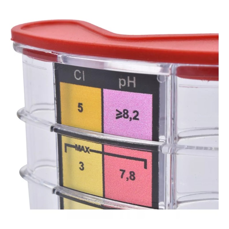 Sibrape Kit Analizador Ph Cloro Para Agua De Albercas Piscinas