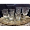 Libbey Vtg. RARE! NOS NIB! Libbey STARGLOW Cut Glassware 3