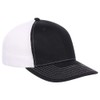 Lids Blank Slam Dunk Trucker Adjustable Snapback Hat Black/White