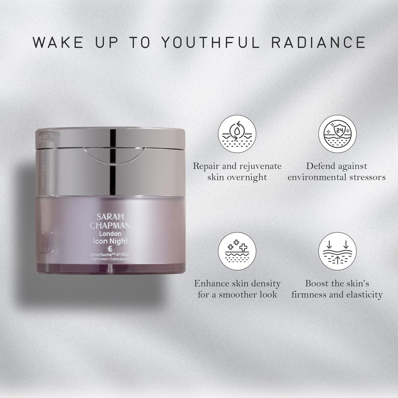 Sarah Chapman Icon Night Smartsome, Intelligent Night Cream, 30ml