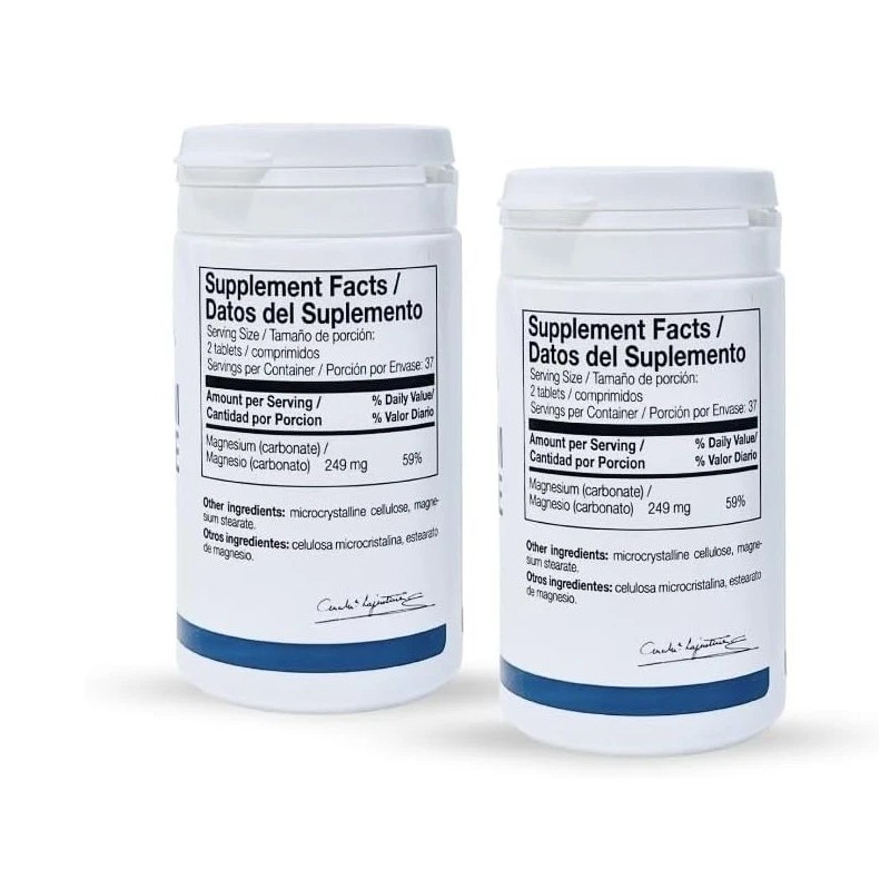 Ana Maria Lajusticia Magnesium Carbonate, 2 PACK, 75 Tablets each