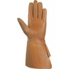 Daskz Leathers Men's Long Cuff Gauntlets Gloves Piper Drummer Band