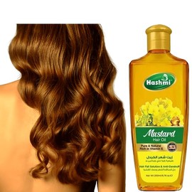 Hashmi Aceite de Mostaza para Cabello con 200 ml, Fortalecedor para Cabello Más Fuerte y Grueso