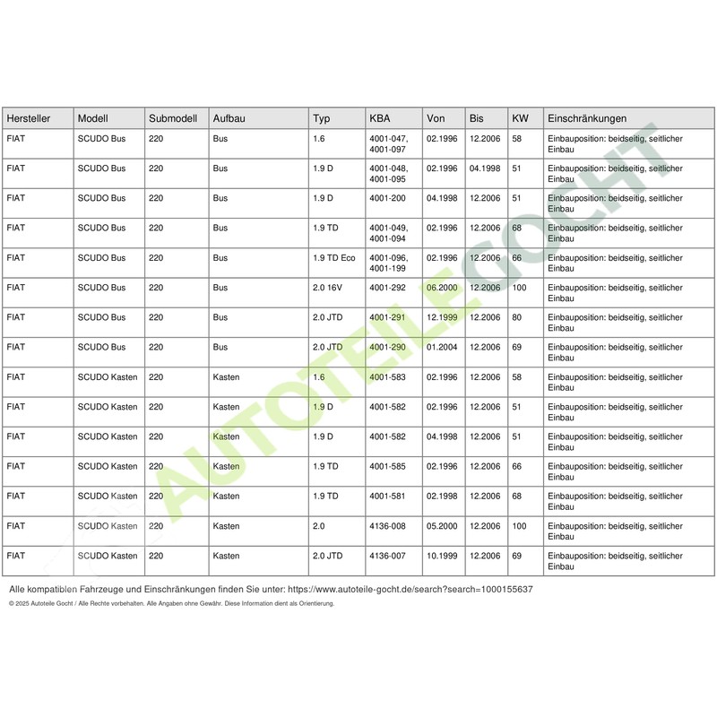 Dapa 185161252 Side Turn Lights Left