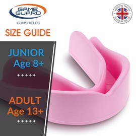 GAME GUARD – 10 x Boil & Bite Mouth Guards/Gum Shields – Mouldable Mouthguards/gumshields - Kids/Junior – for School & Clubs, Rugby, Hockey, GAA (Mixed Colours)