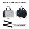 Small Gym Bag Carry On Bag - 12 inch Mini