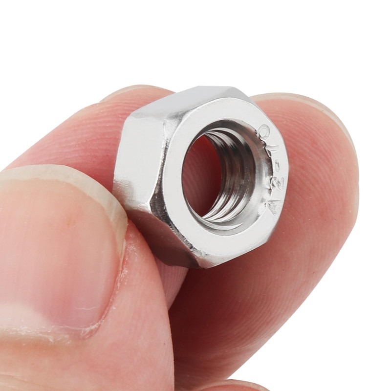 Smgda Hex Nuts M6 Nuts 304 Stainless Steel 100pcs Heavy
