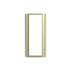 Ring Peephole Cam Faceplate - Brushed Gold
