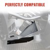 LUXEMOTO Front Splash Guard for Can-Am Ryker, Aluminum A-Arm Splash